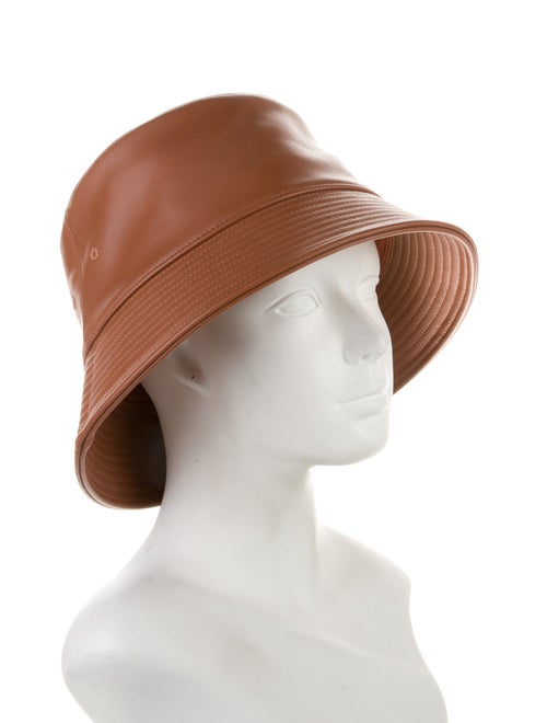 Telfar Faux Leather Bucket Hat w/Tags