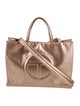 Telfar Vegan Leather Copper Shopping Bag Medium