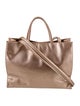 Telfar Vegan Leather Copper Shopping Bag Medium