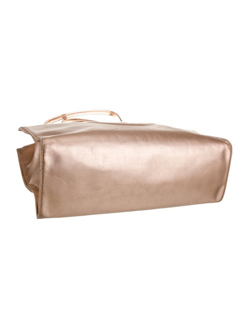 Telfar Vegan Leather Copper Shopping Bag Medium
