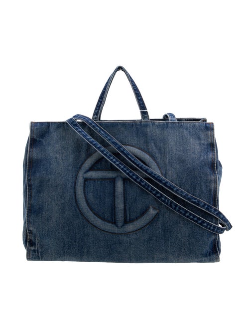 Telfar Denim Crossbody Bag w/ Tags