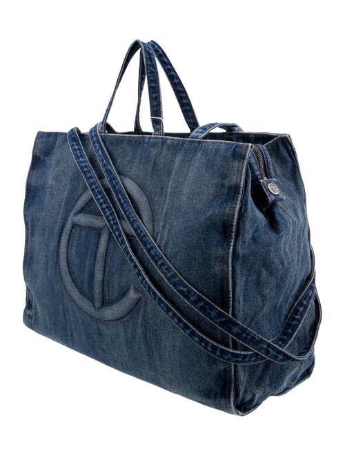Telfar Denim Crossbody Bag w/ Tags
