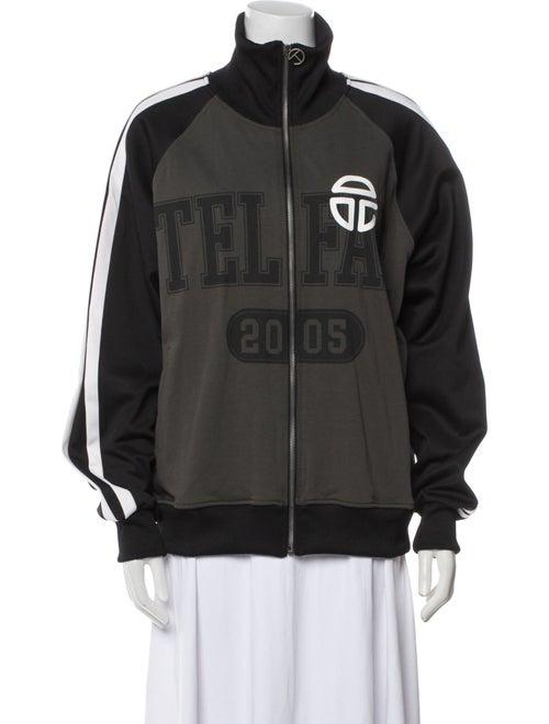 Telfar Graphic Print Bomber Jacket