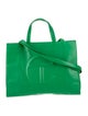 Telfar Vegan Leather Greenscreen Shopping Bag Medium