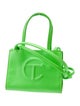 Telfar Vegan Leather 'Highlighter Green' Shopping Small