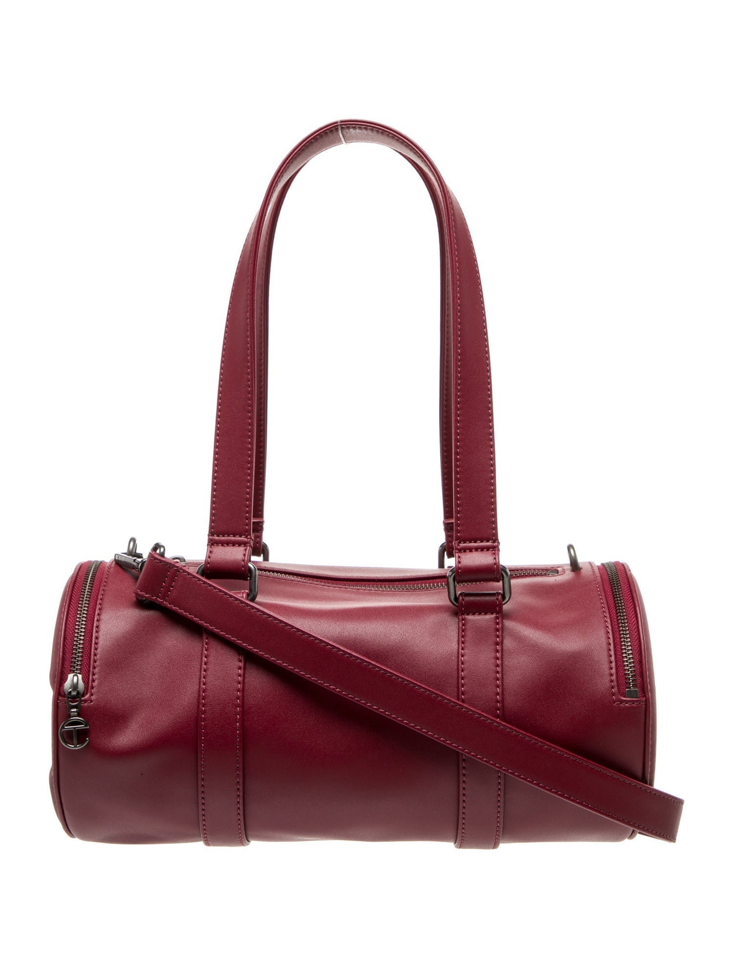 Telfar Leather Top Handle Bag