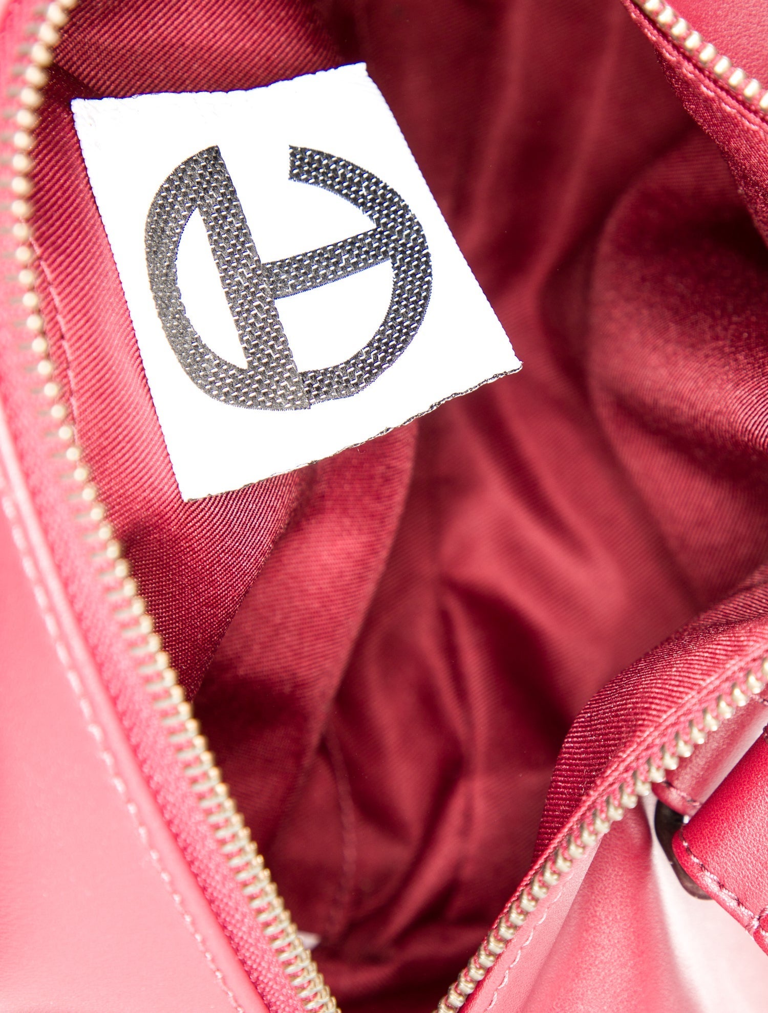 Telfar Leather Top Handle Bag