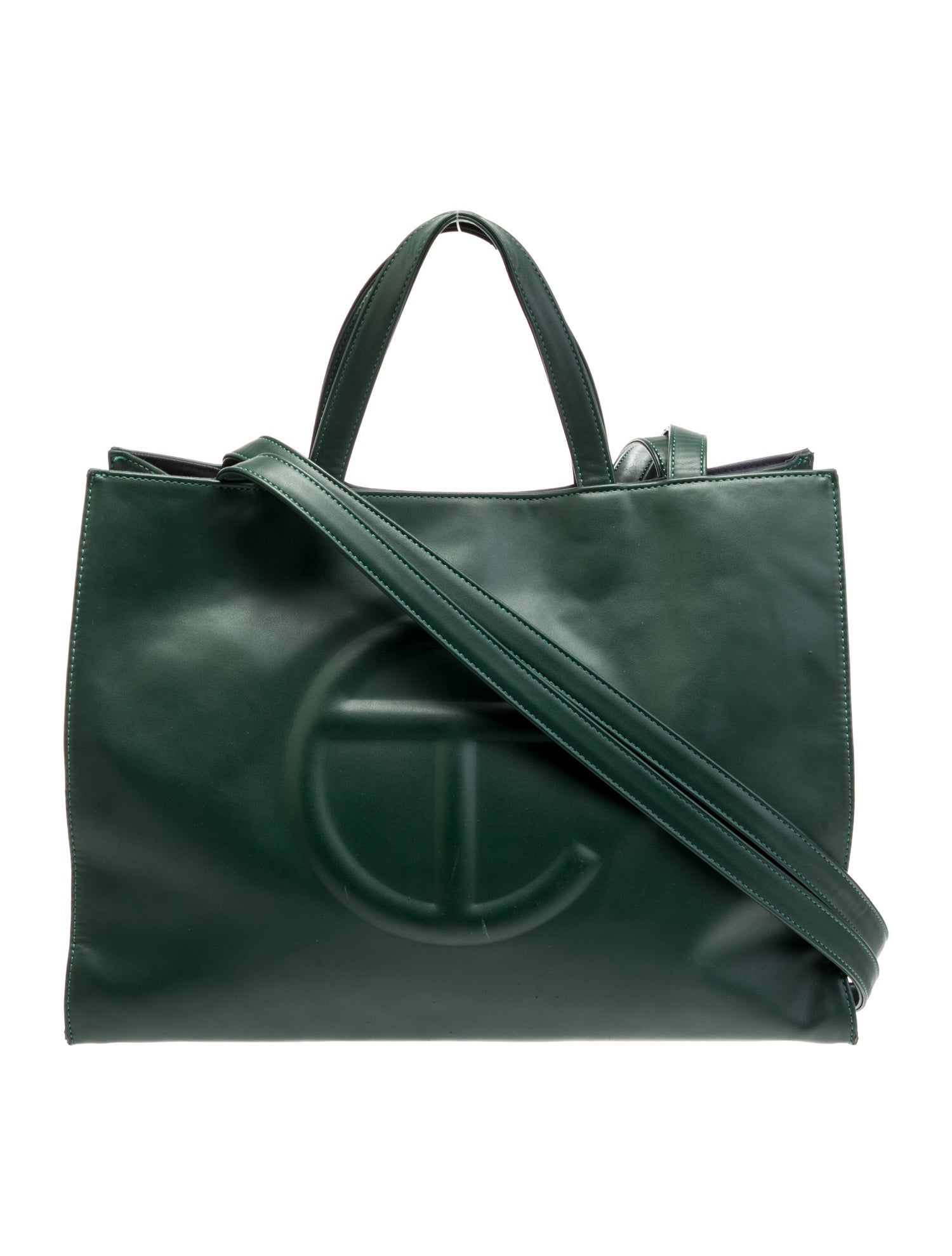 Telfar Leather Shoulder Bag