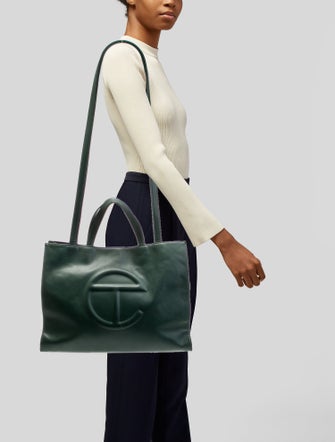 Telfar Leather Shoulder Bag
