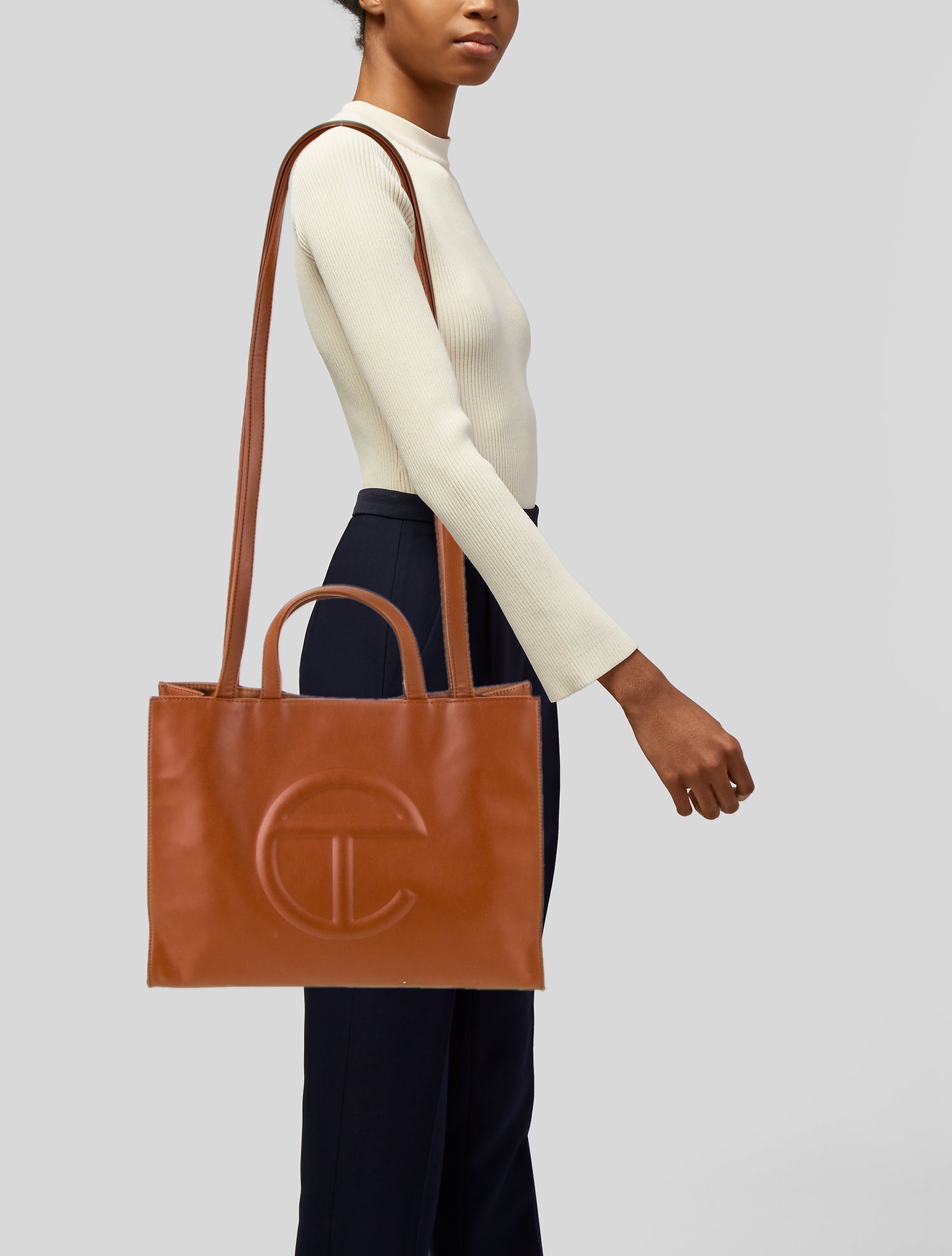 Telfar Vegan Leather Shopping Medium