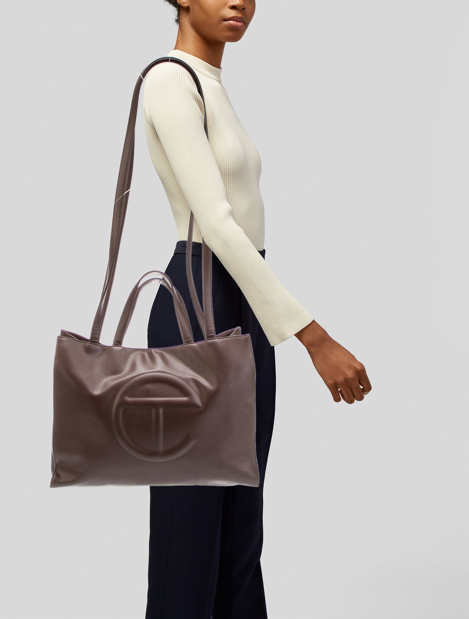 Telfar Vegan Leather Shoulder Bag