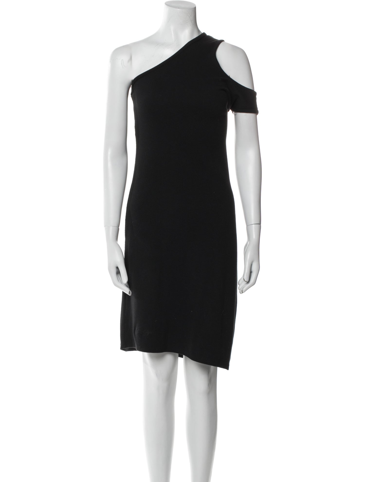 Telfar One-Shoulder Knee-Length Dress