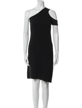 Telfar One-Shoulder Knee-Length Dress