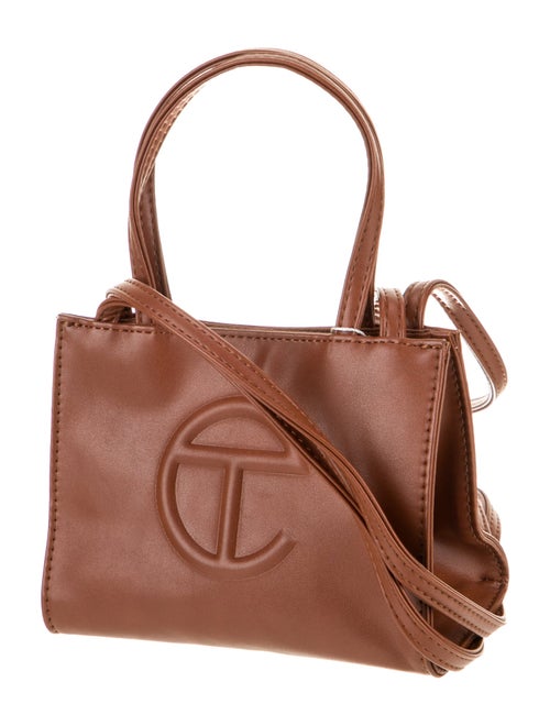 Telfar Vegan Leather Top Handle Bag Small