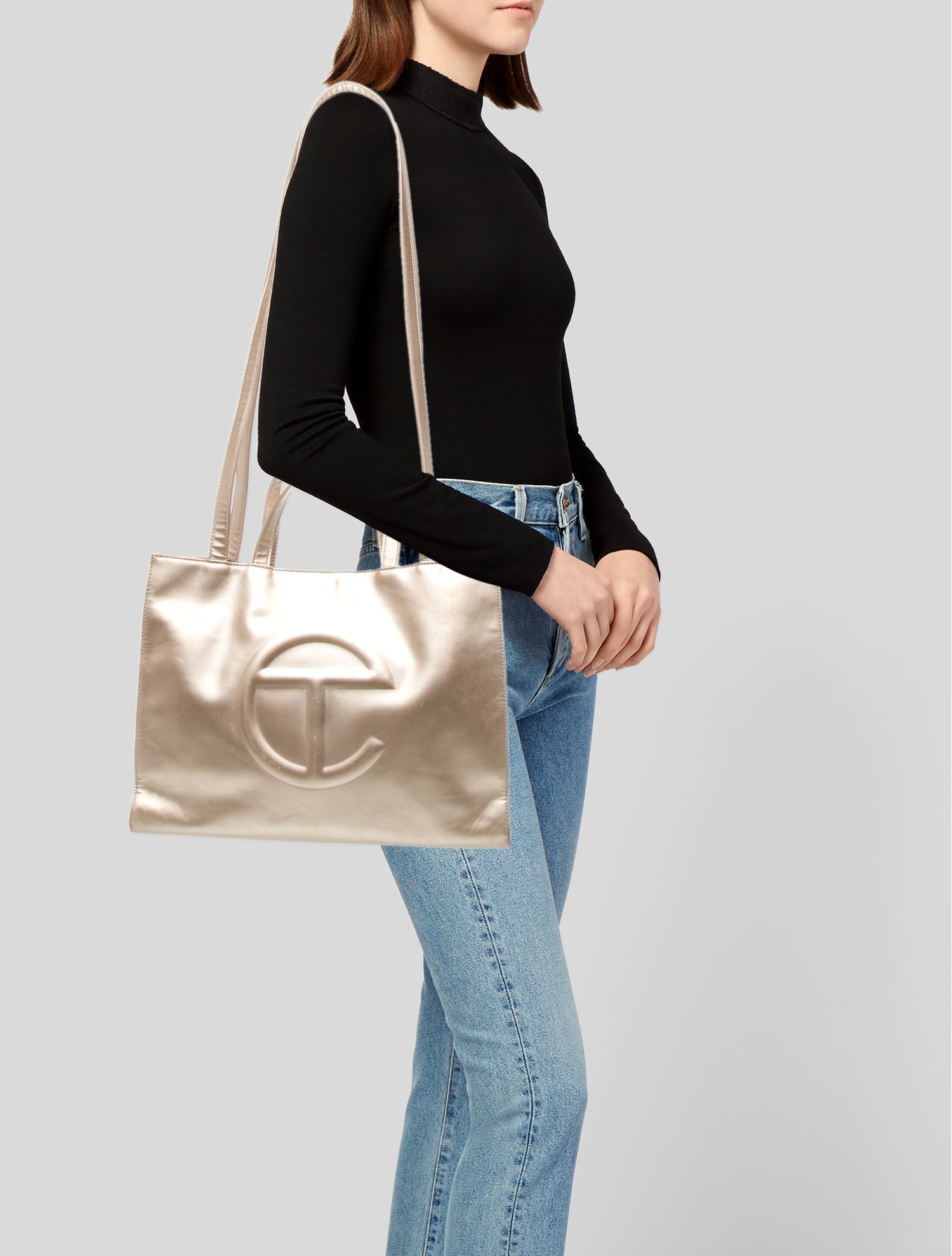 Telfar Vegan Leather Shoulder Bag