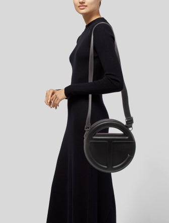 Telfar Vegan Leather Round Circle Bag
