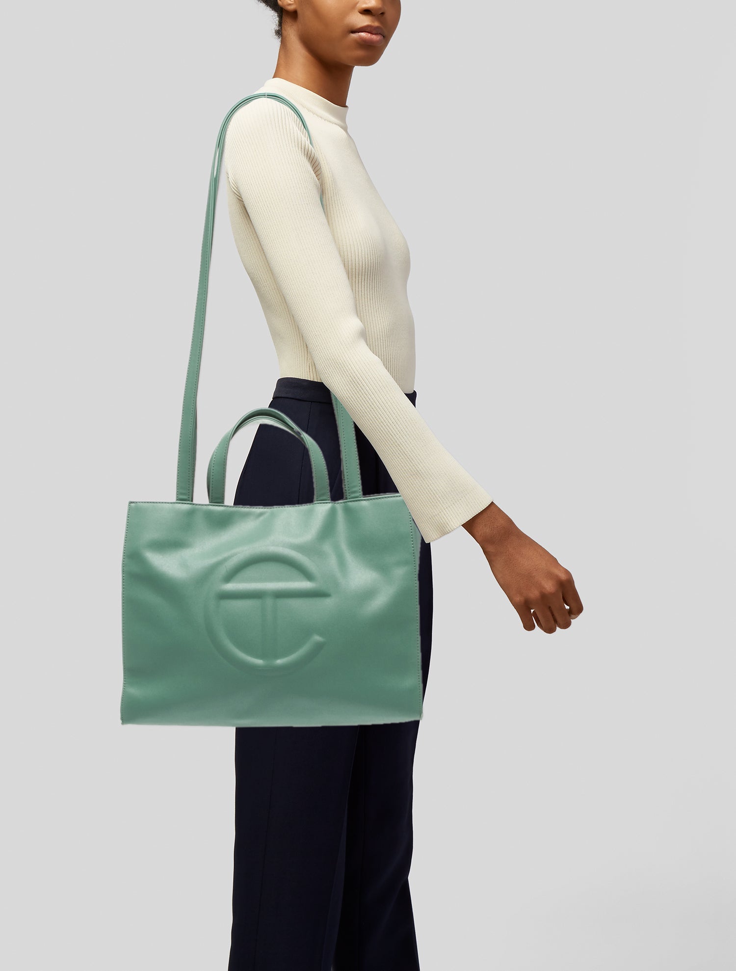 Telfar Vegan Leather Crossbody Bag