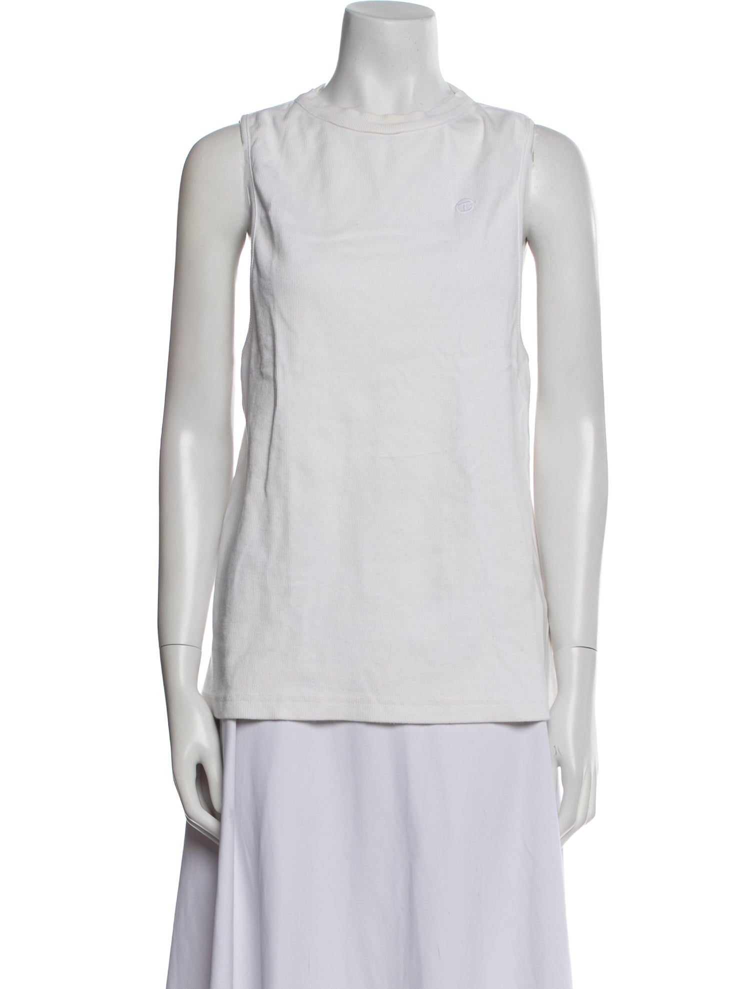 Telfar Crew Neck Sleeveless Top