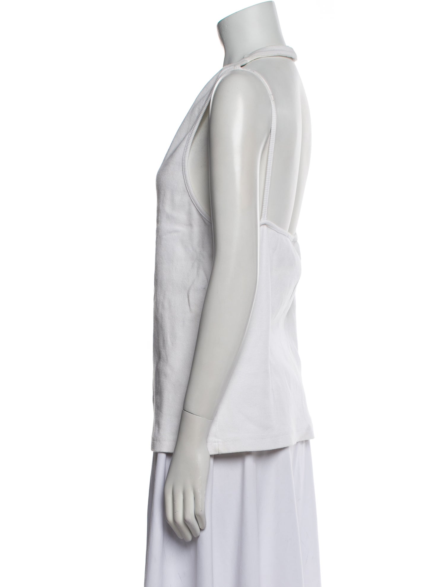 Telfar Crew Neck Sleeveless Top