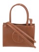Telfar Vegan Leather Small Tan Shopping Bag Small
