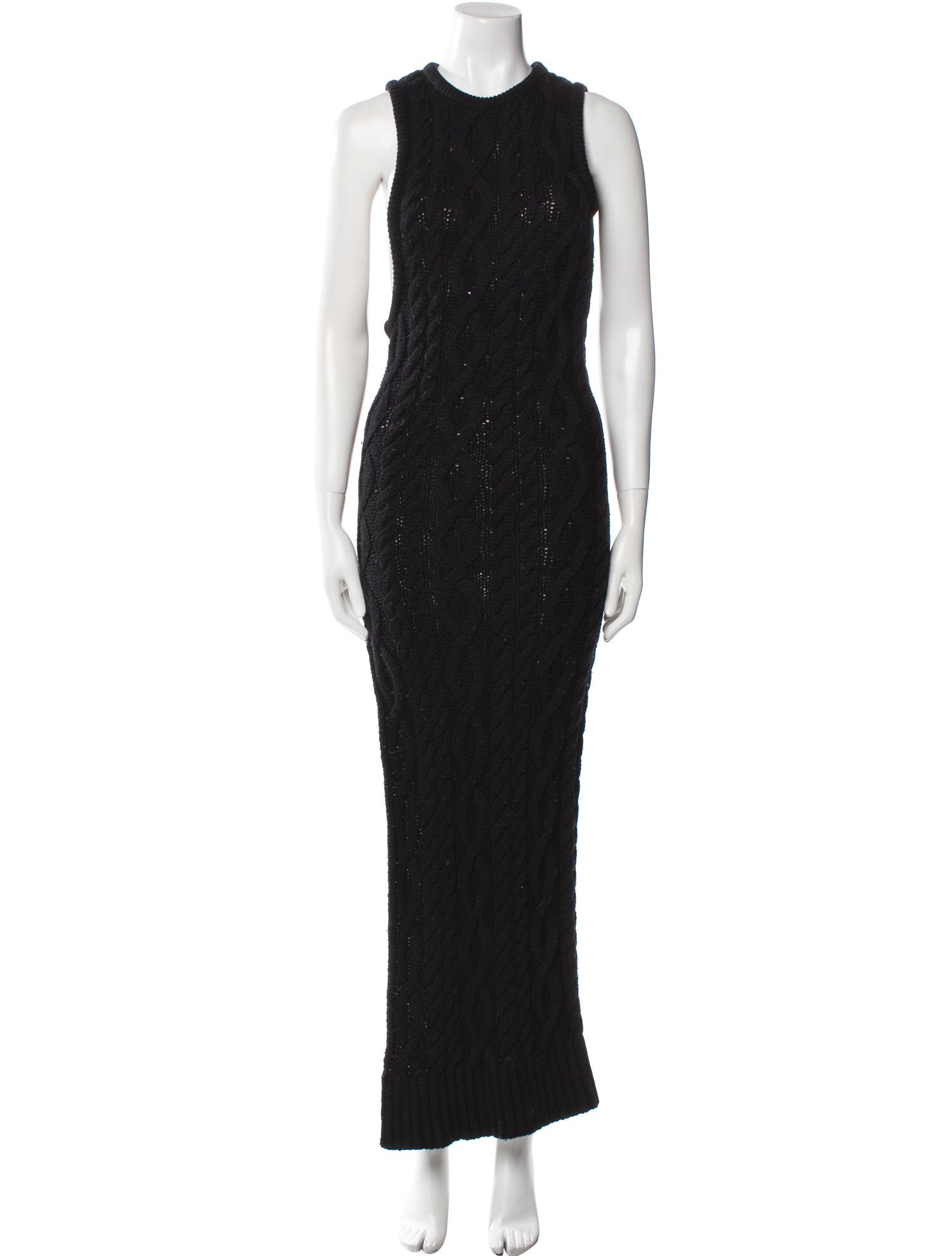 Telfar Wool Long Dress