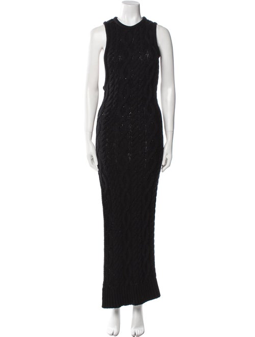 Telfar Wool Long Dress