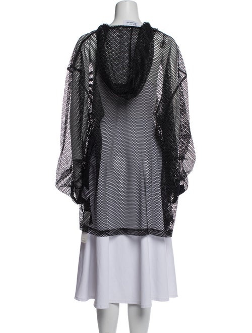 Telfar Lace Pattern Cowl Neck Tunic