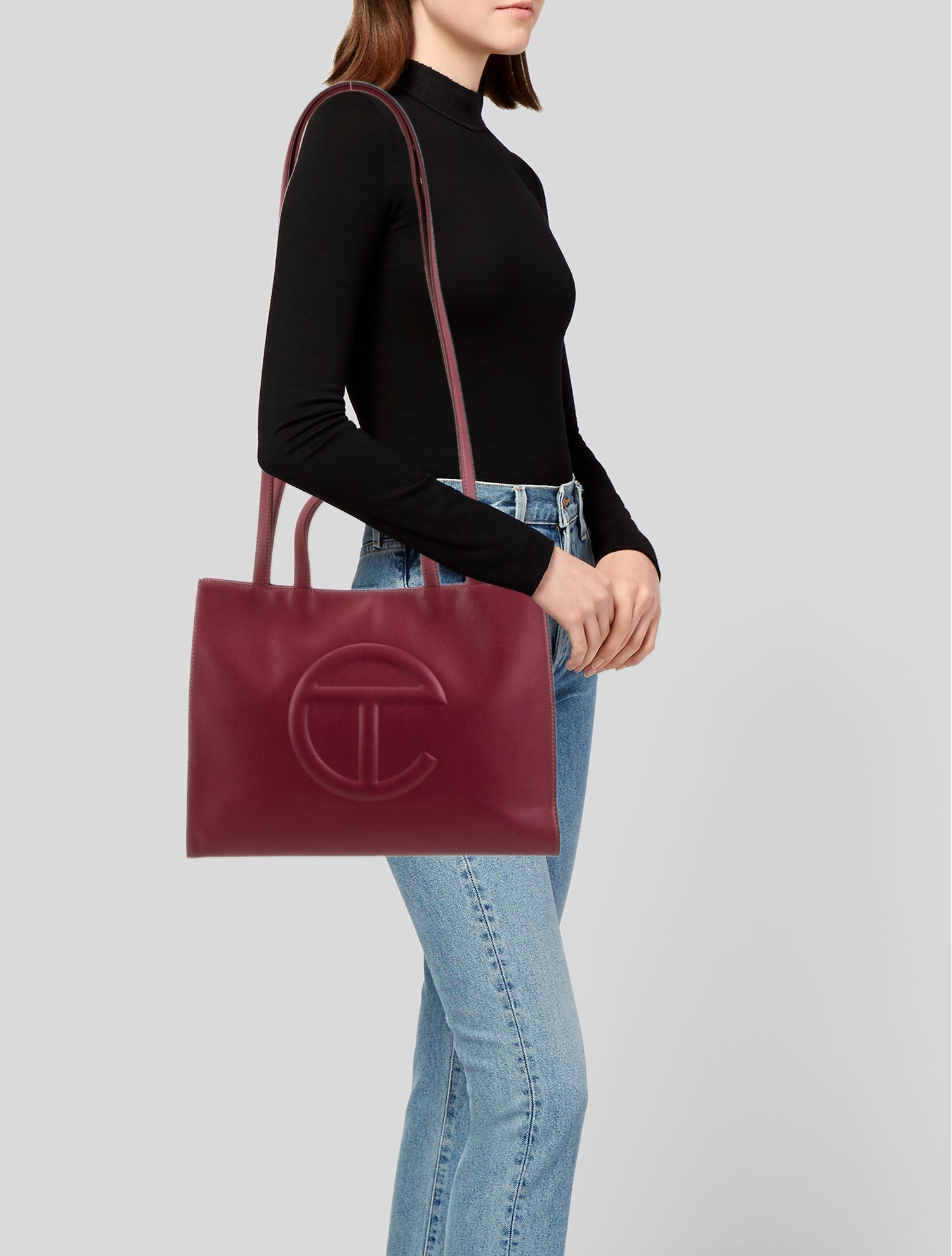 Telfar Leather Shoulder Bag