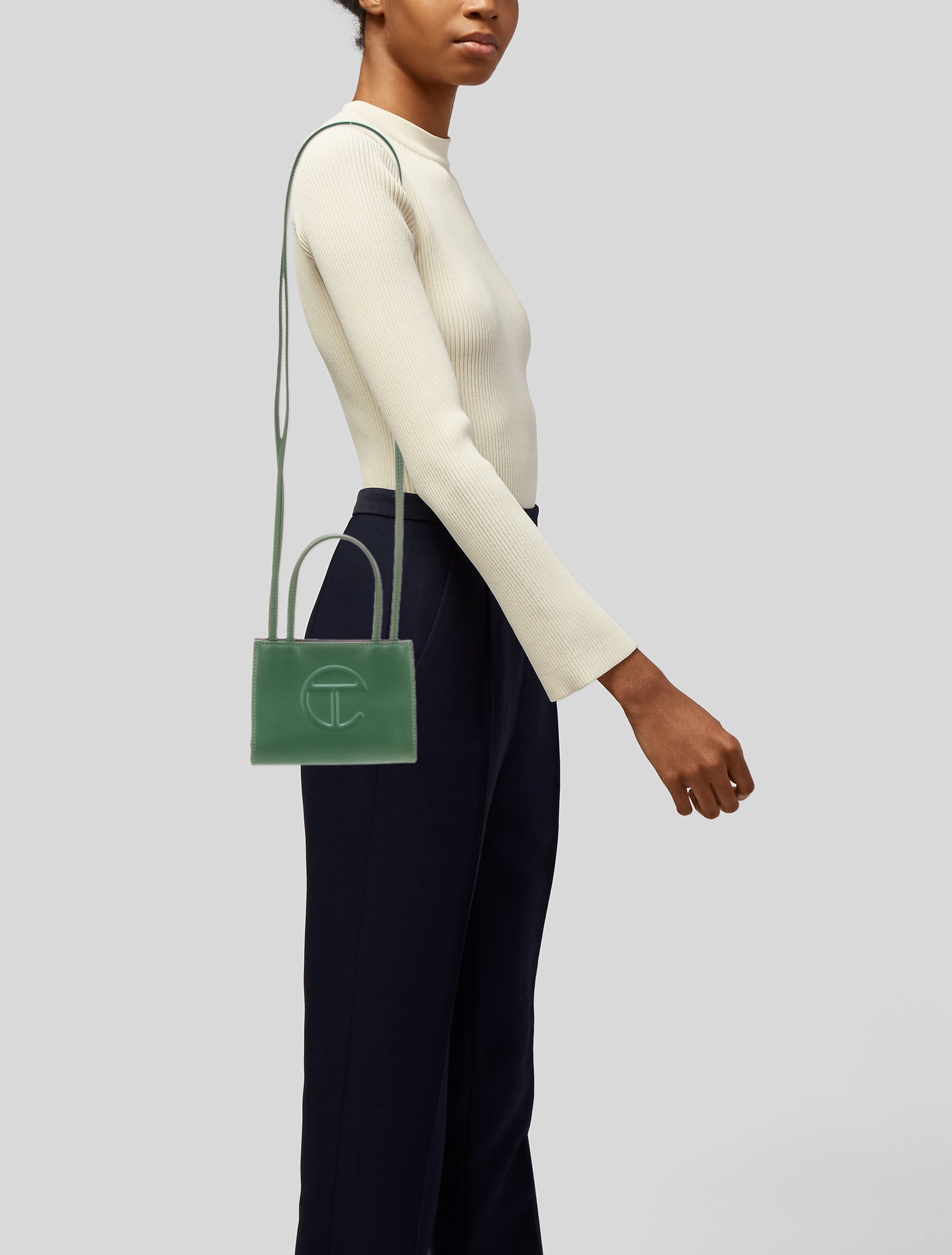 Telfar Vegan Leather Crossbody Bag