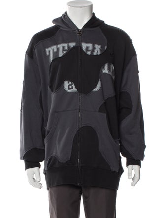 Telfar Graphic Print Windbreaker