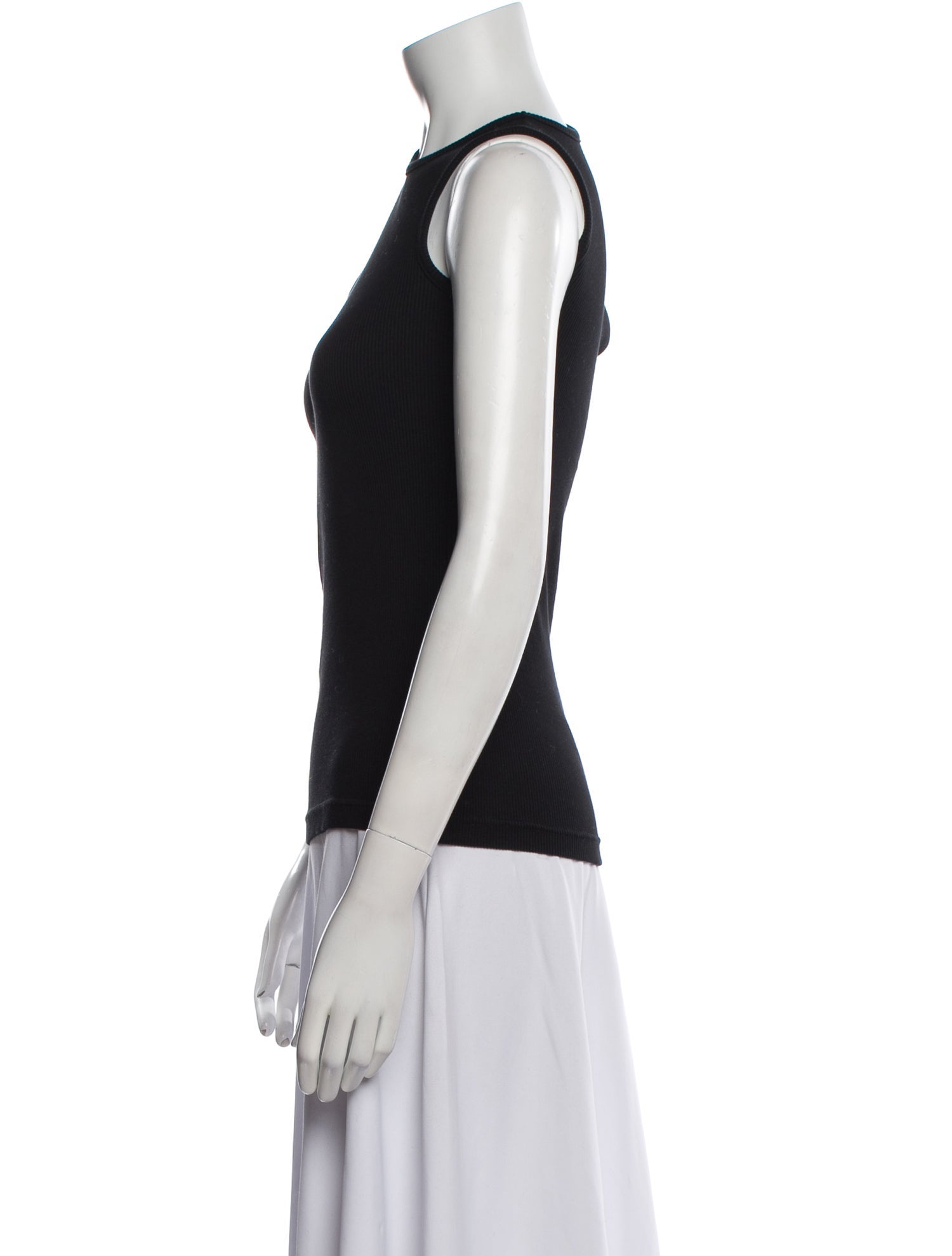 Telfar Crew Neck Sleeveless Top