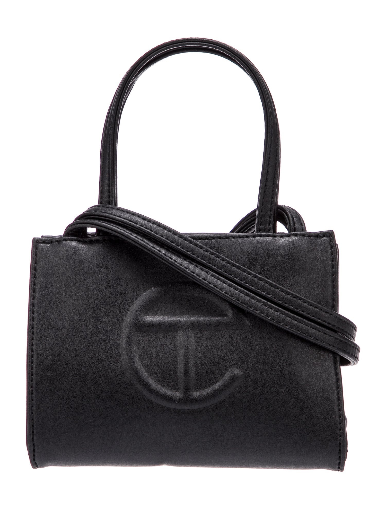 Telfar Vegan Leather Top Handle Bag