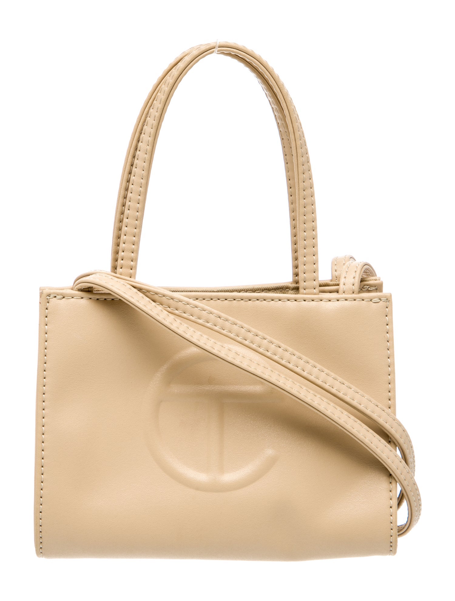 Telfar Vegan Leather Top Handle Bag