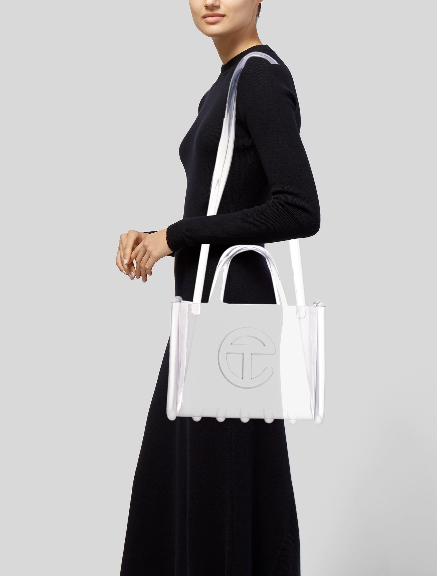 Telfar PVC Jelly Shopper Medium