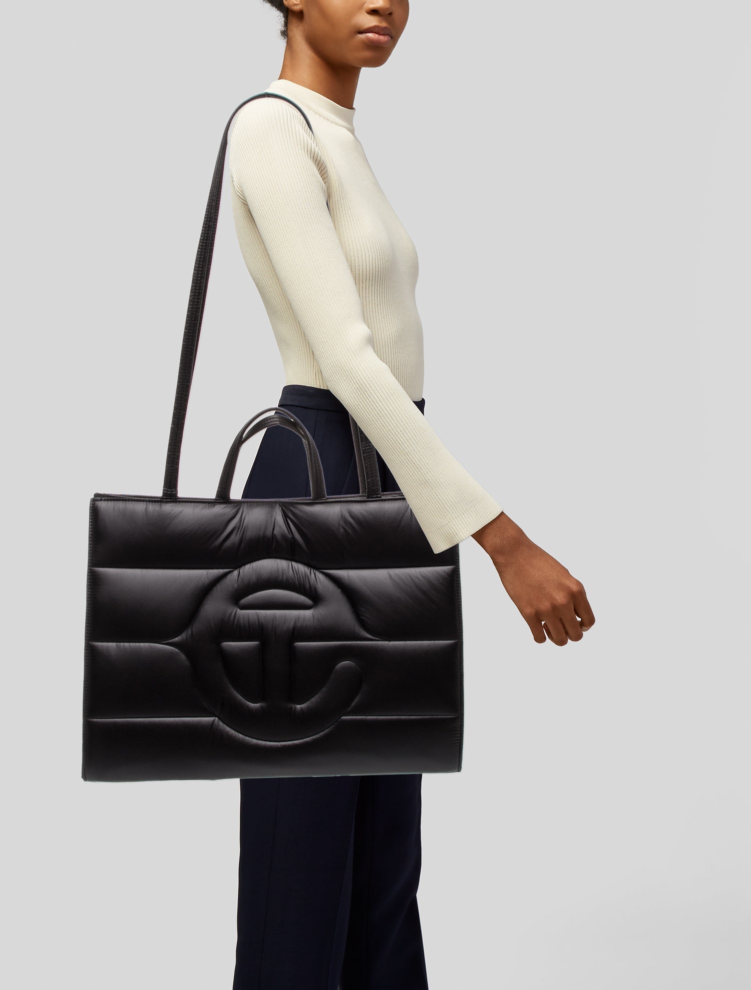 Moose Knuckles x Teflar Nylon Crossbody Bag