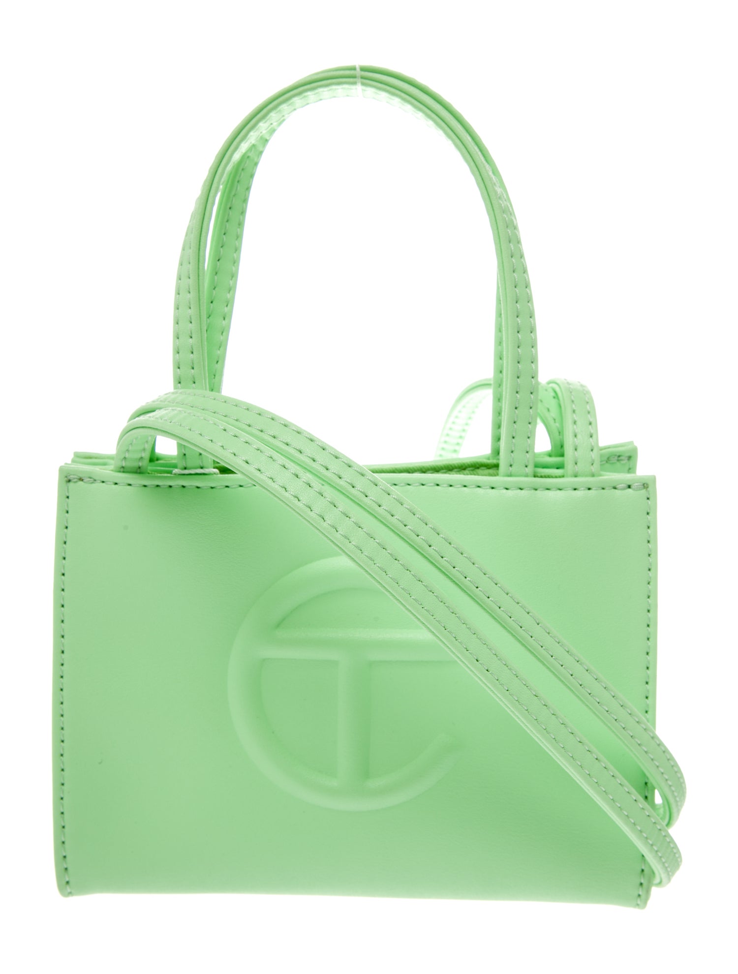 Telfar Vegan Leather Crossbody Bag Small