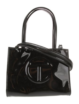 Telfar Vegan Patent Leather Crossbody Bag