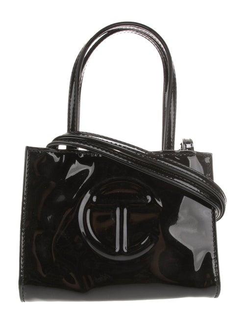 Telfar Vegan Patent Leather Crossbody Bag