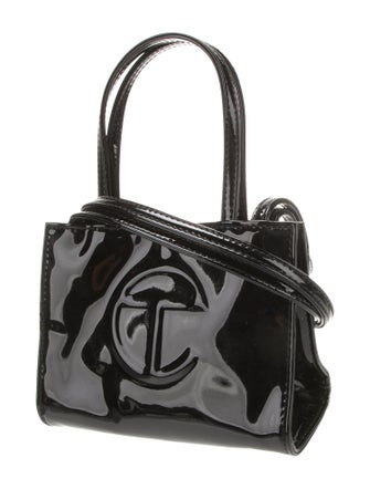 Telfar Vegan Patent Leather Crossbody Bag