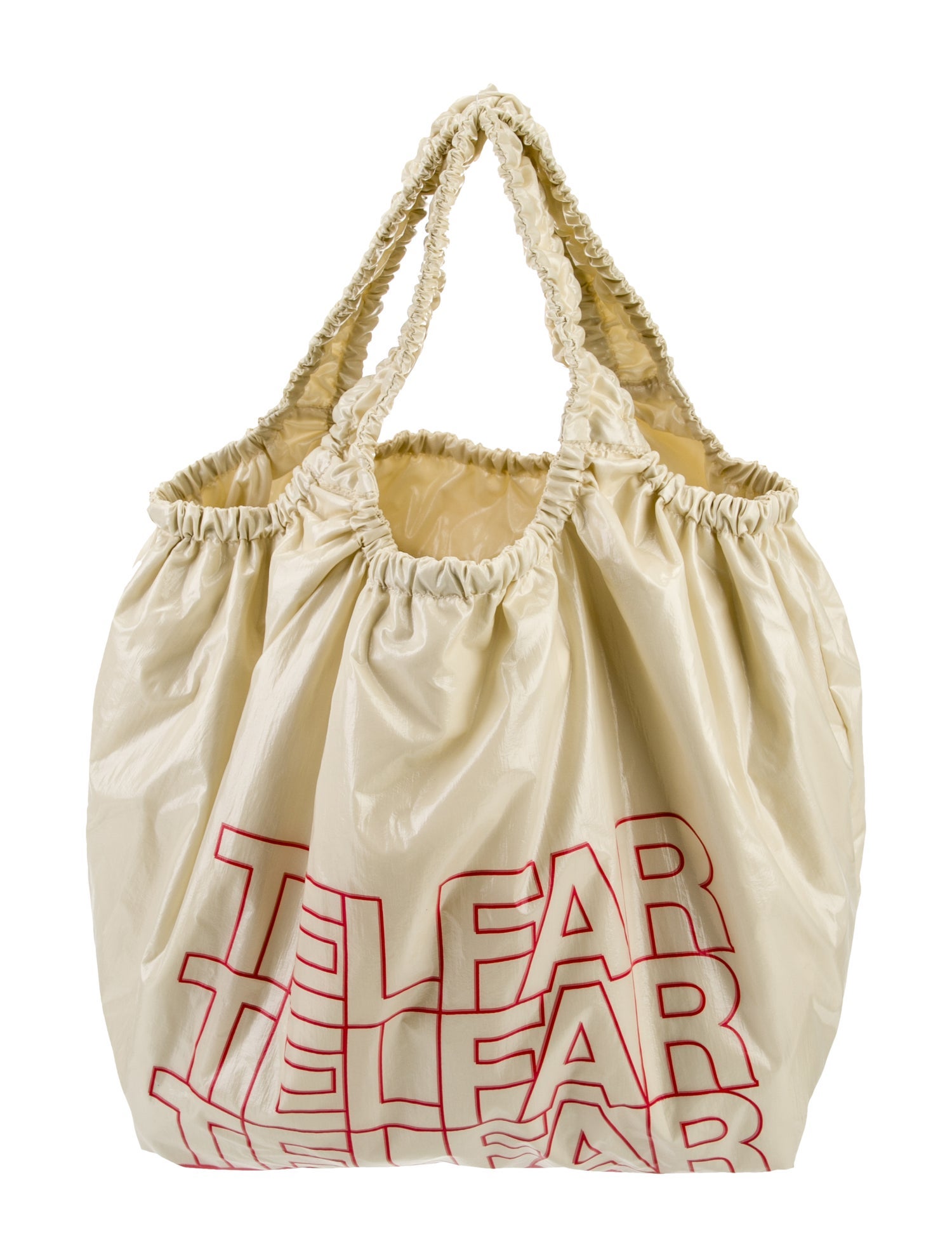 Telfar Nylon Nude Plastic Bag Medium w/ Tags