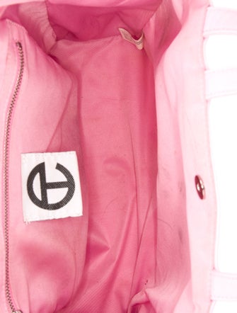 Telfar Vegan Leather Medium Bubblegum Shopping Bag