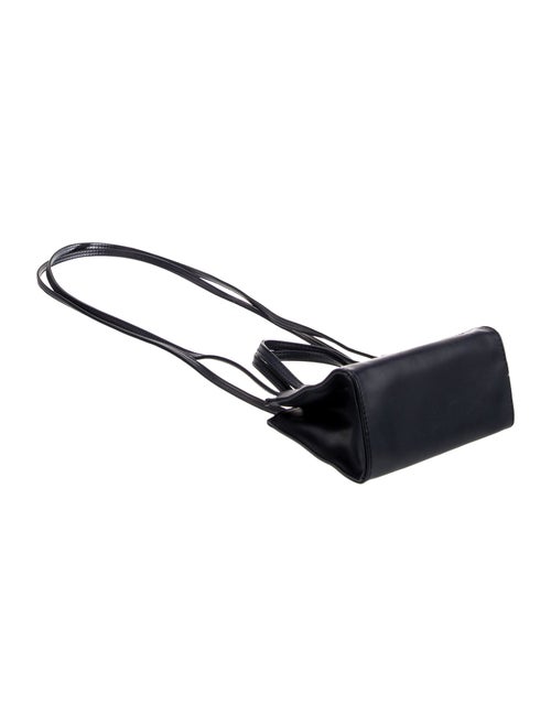 Telfar Vegan Leather Small Navy Shopping Bag