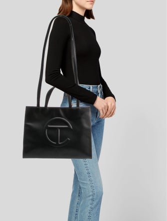 Telfar Vegan Leather Medium Shopping Bag Medium
