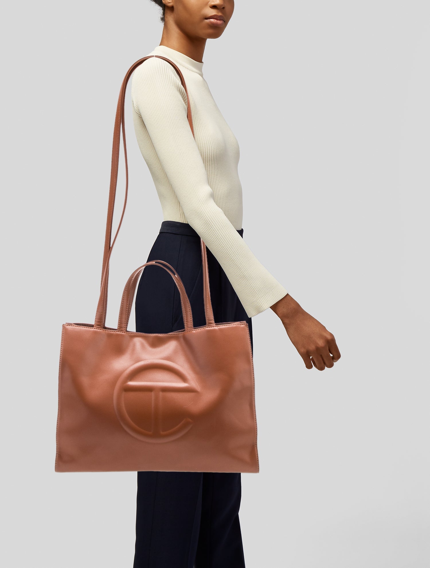 Telfar Vegan Leather Crossbody Bag