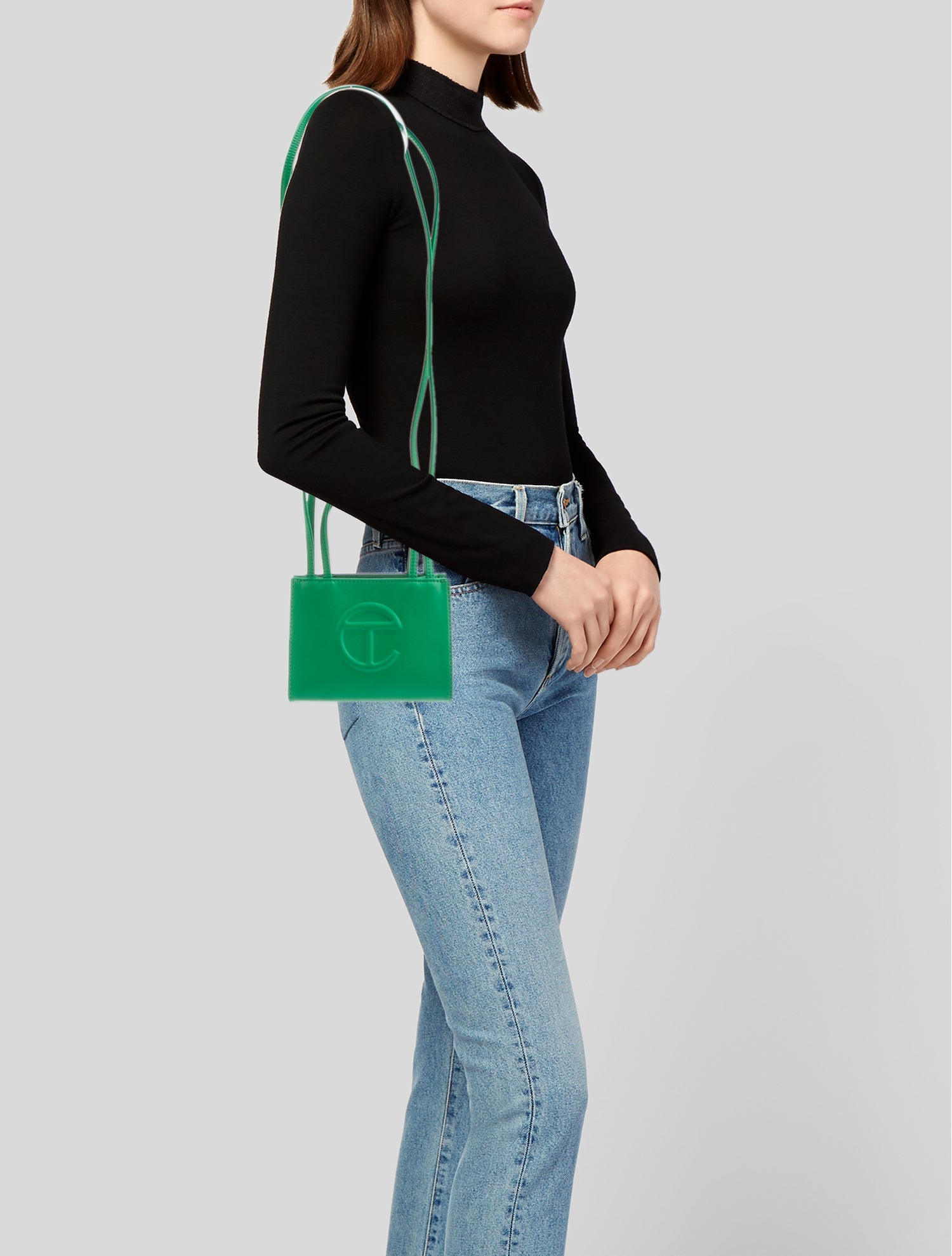 Telfar Vegan Leather Shoulder Bag