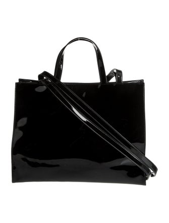 Telfar Vegan Patent Leather Shoulder Bag