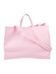 Telfar Vegan Leather Large Bubblegum Shopping Bag Large