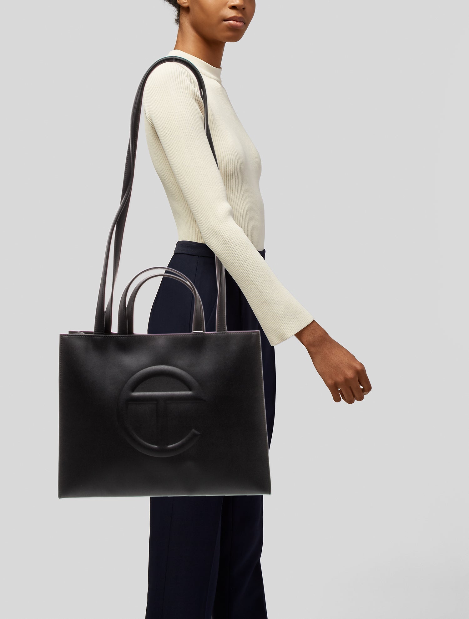 Telfar Vegan Leather Crossbody Bag w/ Tags