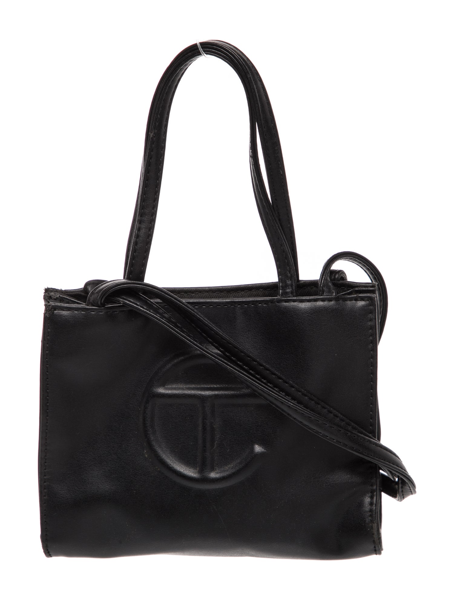 Telfar Vegan Leather Top Handle Bag