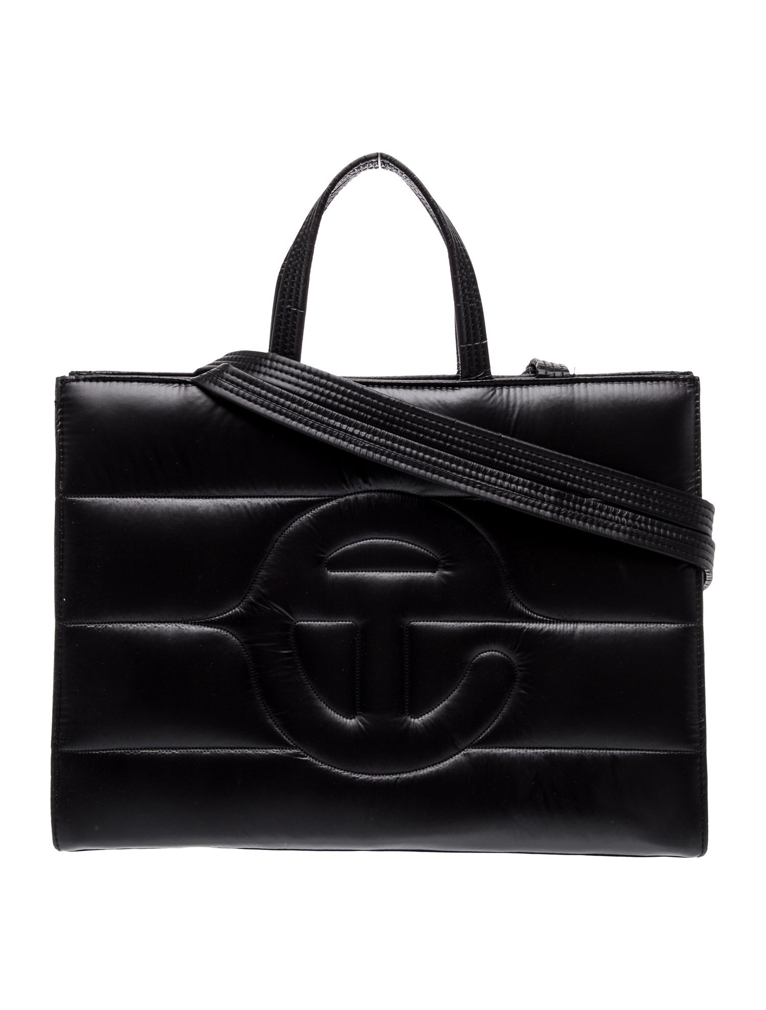 Moose Knuckles x Teflar Nylon Black Puff Shopper Medium